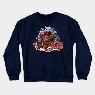 Valentine Cupcake Crewneck Sweatshirt